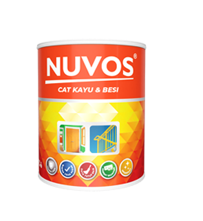 Nuvos Cat Kayu dan Besi